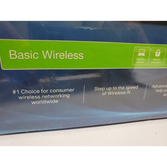 New SEALED Linksys Wireless-N Home Router Cisco Model WRT120N 2.4 GHz Four Port - Picture 4 of 6